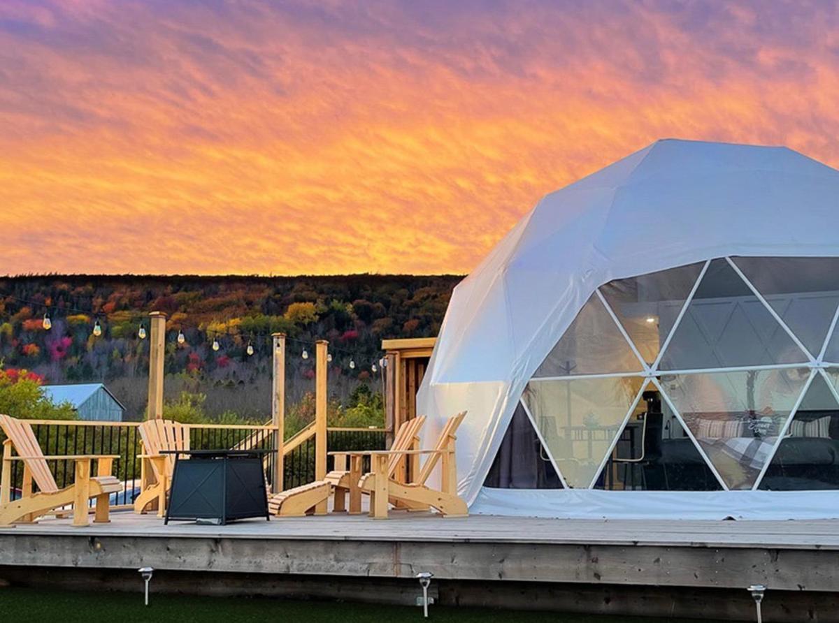 Port Wade Glamping Domes Villa Victoria Beach Exterior foto